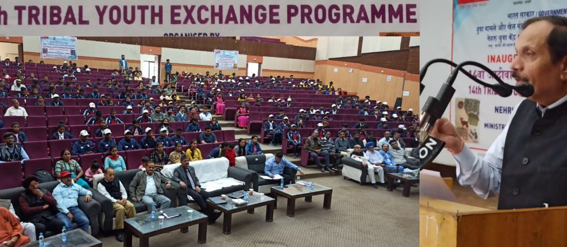 Advisor Bhatnagar inaugurates 14th Tribal Youth Exchange Programme at Jammu