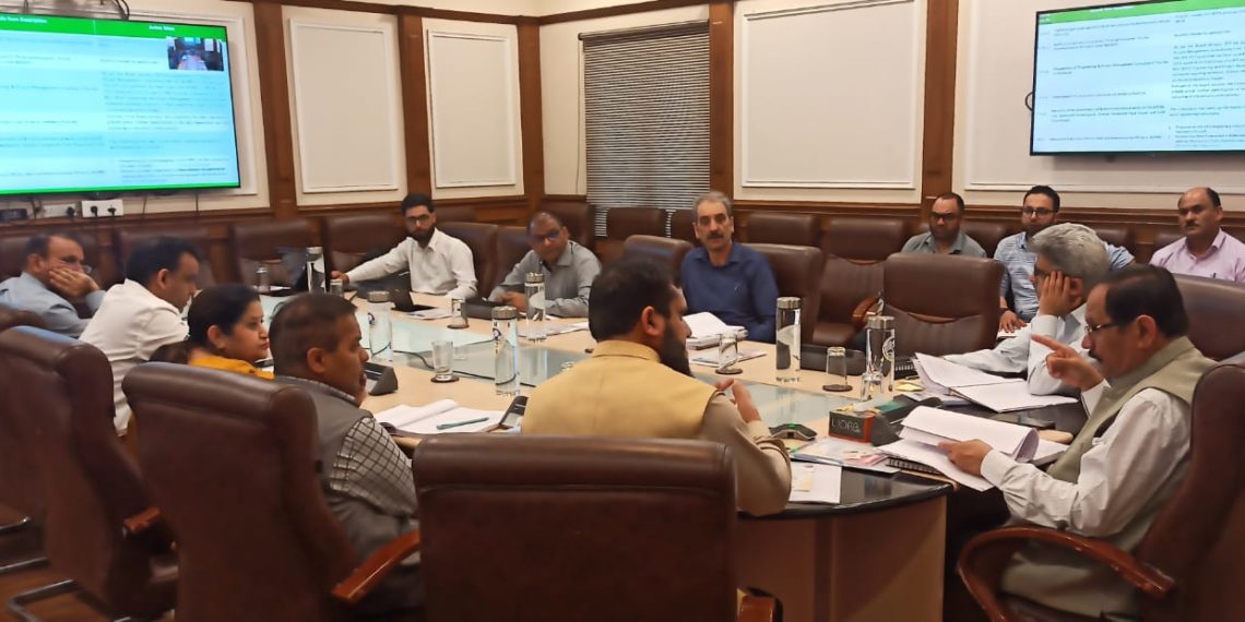 Advisor Bhatnagar chairs 64th BoDs meeting of JKHPMC
