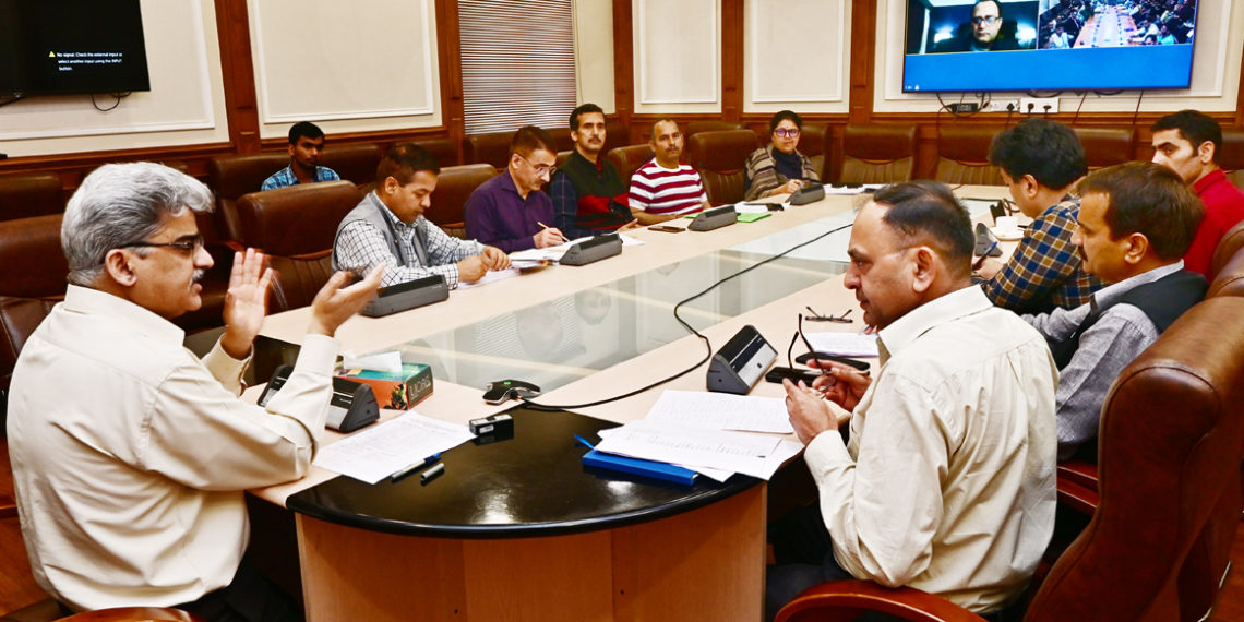 Atal Dulloo reviews progress on GI Tagging of J&K Agri products