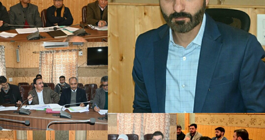 DC Anantnag reviews functioning of Health, Education departments
