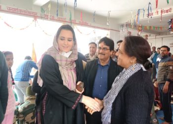 DC B’la Visits Shilpitri Temple, Extends Greetings to Hindu Community on Ram Navami