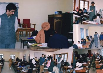 DC Budgam inspects 10th, 12th annual board examination centres