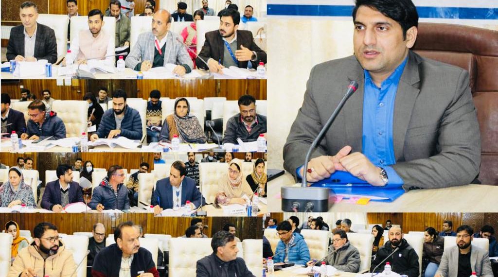 DC Srinagar chairs District Level Bankers Review Committee Meet