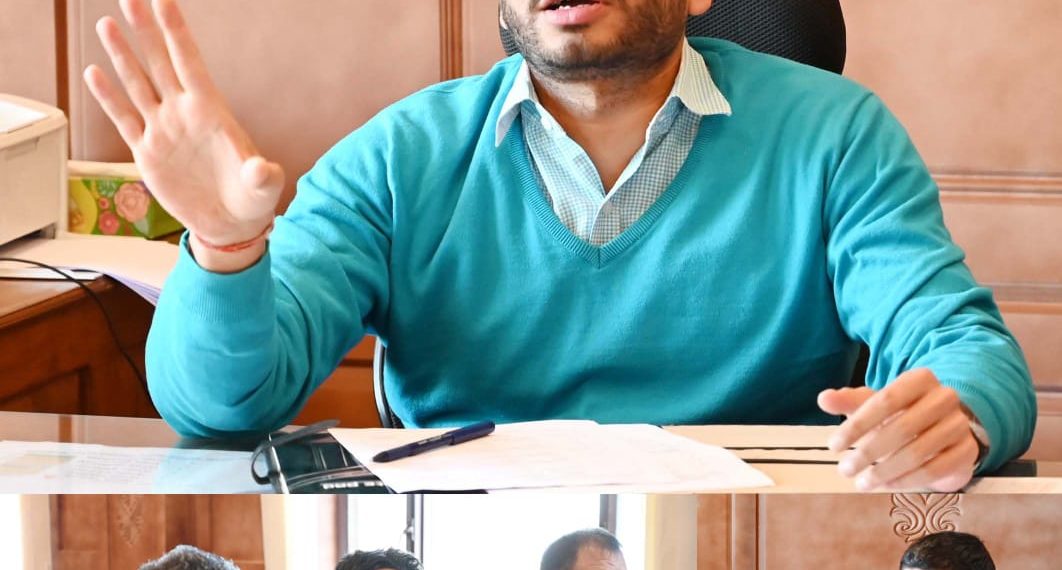 DC Shopian Chairs DLIMC meeting, reviews “Computerization of PACS”