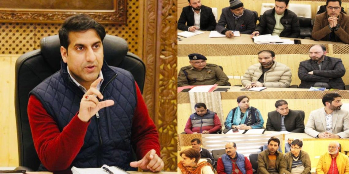 DC Srinagar Chairs NCORD meeting to review control measures against drug menace