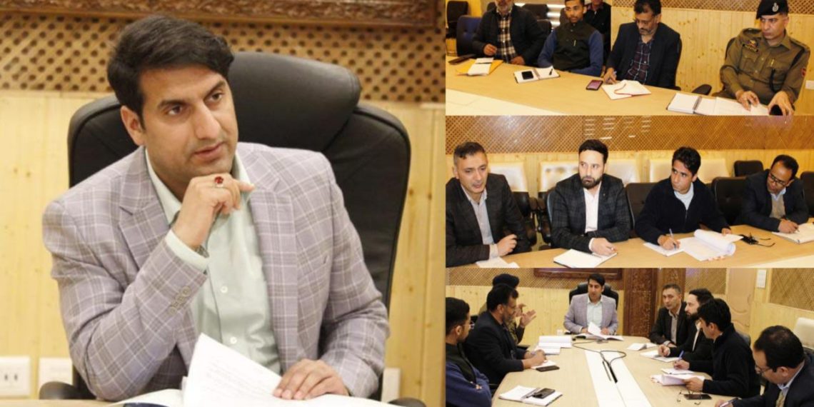 DC Srinagar chairs Regional Transport Authority meet
