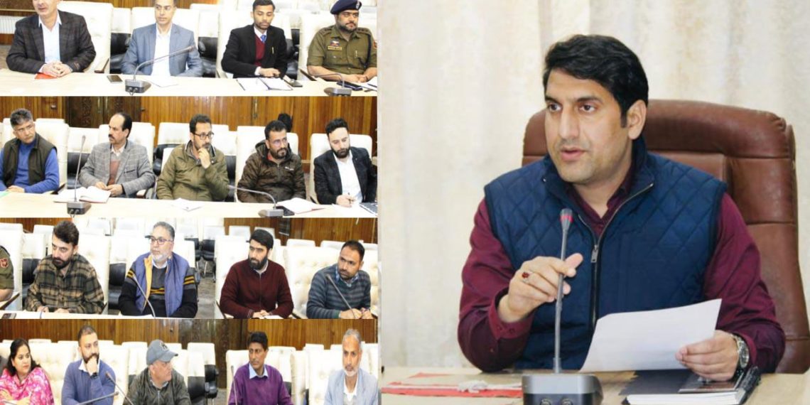 DC Srinagar reviews Power scenario, Water Supply and stock position for forthcoming Holy month of Ramadan