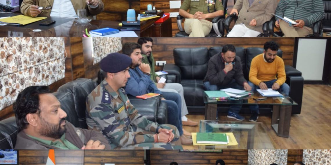 District Road Safety Committee meets to review road safety measures in Doda