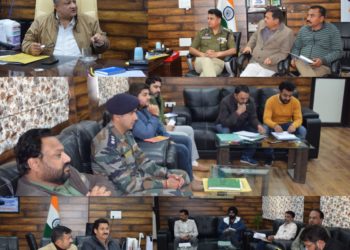 District Road Safety Committee meets to review road safety measures in Doda