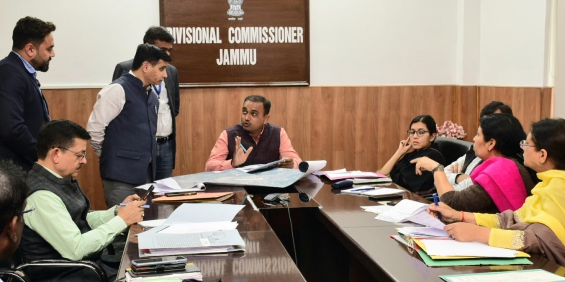 Div Com Jammu reviews land issues of Airport expansion