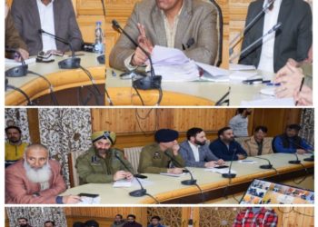 Div Com Kashmir reviews arrangements for Ramzan ul Mubarak, Navratra