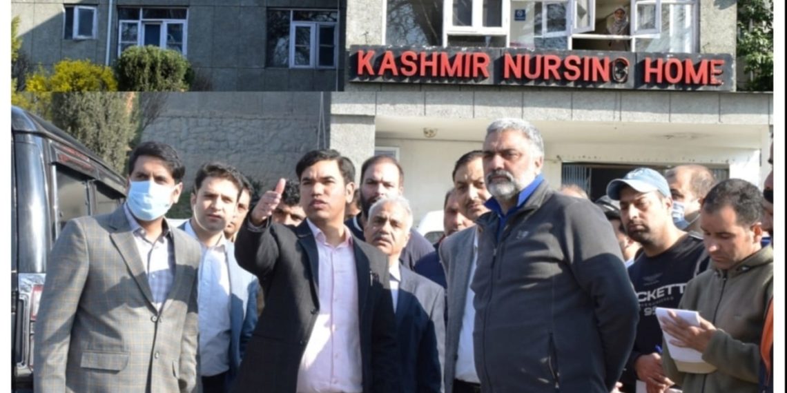 G20 Summit: Div Com Kashmir visits SKIMS Soura, Kashmir Nursing Home