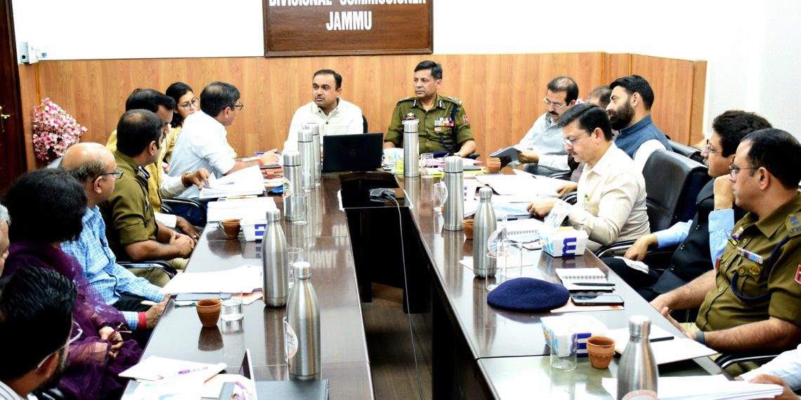 Div com chairs 14th board meeting of Jammu Smart City Limited