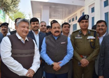Dr Jitendra assesses progress on mega projects under NHPC, NHIDCL, GREF in Doda