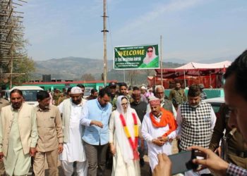 Dr Darakhshan Andrabi laid foundation stone for Waqf Office Complex at Poonch, inspected many educational institutions, held many meetings