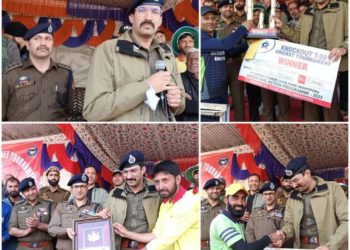 T20 Cricket Tournament concludes in Awantipora; Mantaqi Sports Awantipora emerged as winners