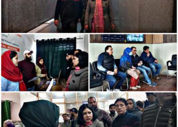 BDC Chairperson Sopore , Dr Fareeda Khan visits SDH Sopore, took review of patient care facilities
