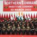 TO HONOUR BRAVE & GALLANT SOLDIERS OF NORTHERN COMMAND INVESTITURE CEREMONY HELD AT MATHURA