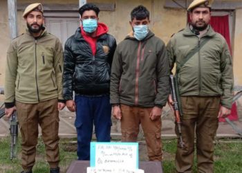 2 Drug Peddlers including SPO arrested; 250 grams of contraband Charas like substance recovered at Singhbagh Khawajabagh during routine patrolling; Case registered