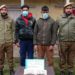 2 Drug Peddlers including SPO arrested; 250 grams of contraband Charas like substance recovered at Singhbagh Khawajabagh during routine patrolling; Case registered