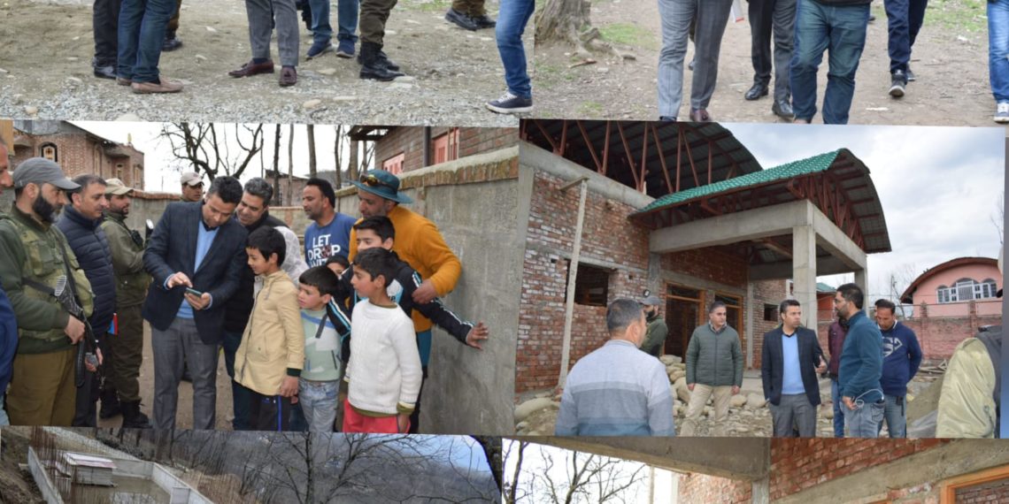 DC Kulgam inspects JJM work projects at Kulgam