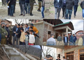 DC Kulgam inspects JJM work projects at Kulgam