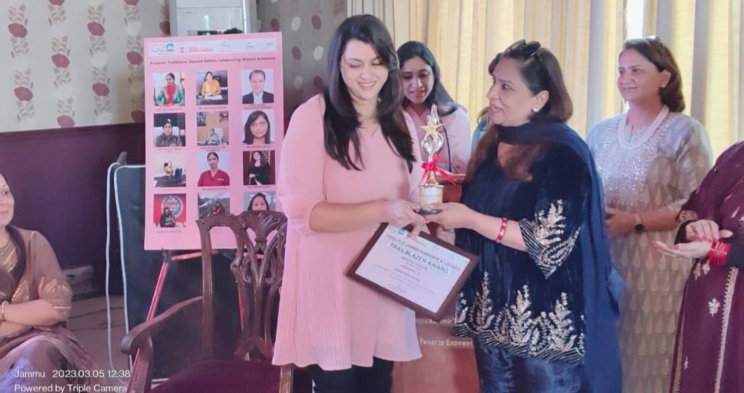 Chasfeeda Shah Bags TRAILBLAZERS’, Women Achievers Award