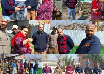 Nuzhat Ishfaq lays foundation stone for upgradation of 4.80 km road