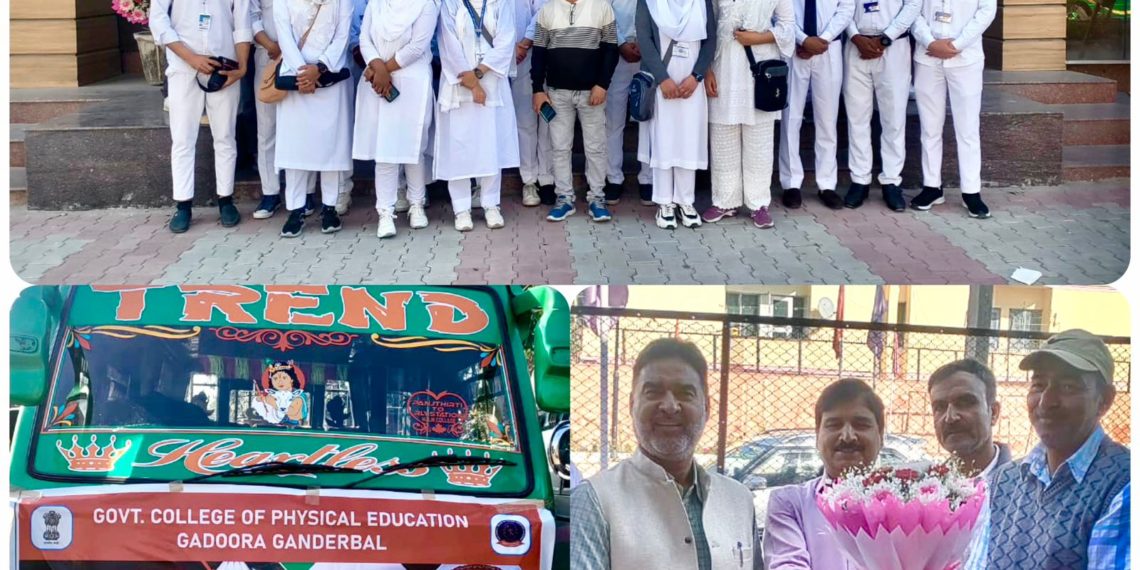 Director YSS flags-off 15 Day Educational Tour of GCOPE Students