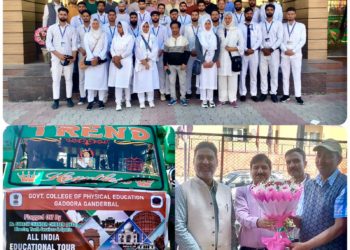 Director YSS flags-off 15 Day Educational Tour of GCOPE Students