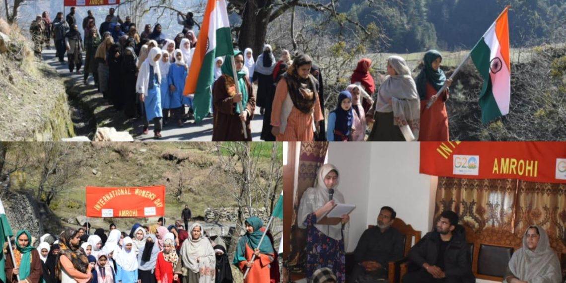 INTERNATIONAL WOMEN’S DAY CELEBRATED IN AMROHI