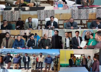 Div Com Kashmir visits Kupwara, inspects dev works