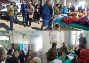 DC Shopian conducts surprise visit of DH Shopian, PHC Tukroo