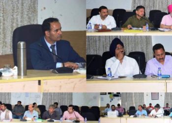 Dr. GN Itoo reviews projects under JJM