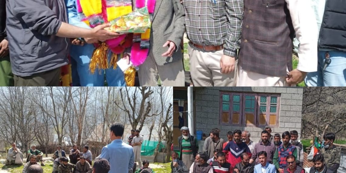 Kangan Constituency of BJP unit Ganderbal held its Booth Samilan at Thune Kangan.