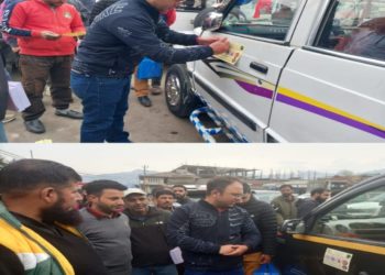MVD starts Sticker Pasting campaign under  “Nasha Mukt Bharat Abhiyan for Drug De-addiction”