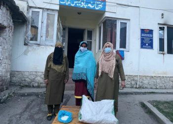 Lady beggar from Rajhstan arrested for kidnapping child in Central Kashmir’s Budgam