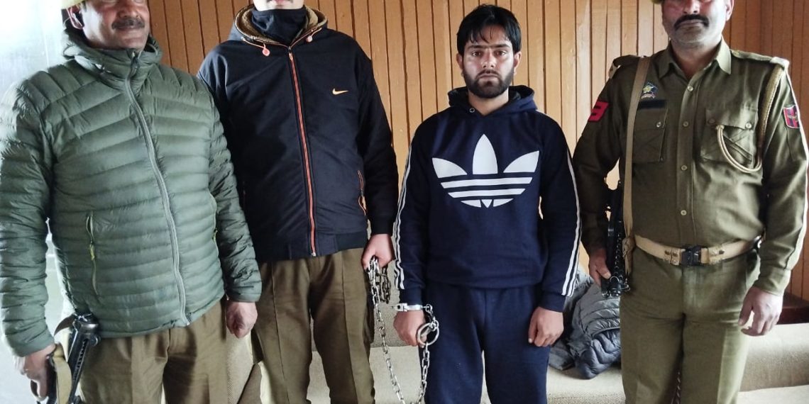 Baramula Police booked Notorious Drug smuggler namely Rayees Ahmad Khan Nano Khan of Boniyar under J&K PSA