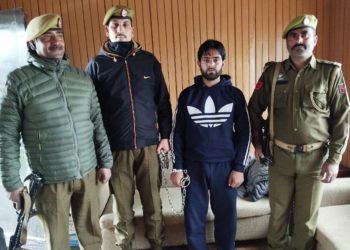 Baramula Police booked Notorious Drug smuggler namely Rayees Ahmad Khan Nano Khan of Boniyar under J&K PSA