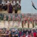 DC Kupwara hoisted  National Flag at newly constructed Flag Post at DC Office lawns