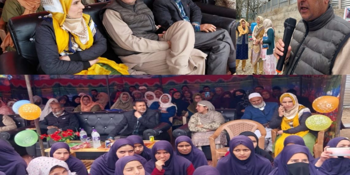 DDC Vice chairman visits KGBV Potushai Lolab, inspects ongoing work,interacts with girl students