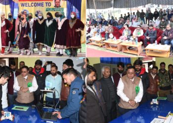 Dr. V.K Saraswat visits ATL at GBHSS Manigam