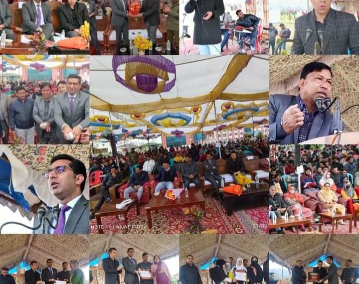 Mega Youth Festival held at mini-secretariat Kulgam