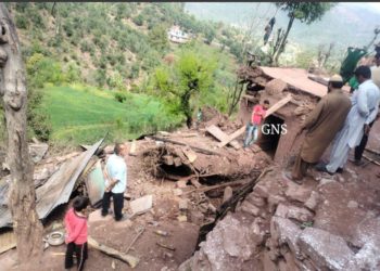 Woman injured As Mud House Collapses In Poonch