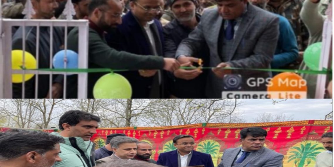 Chairman DDC, DC Kupwara  inaugurate 6 Health & Wellness Centres,  10 Food Stores in Handwara subdivision