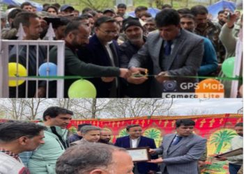 Chairman DDC, DC Kupwara  inaugurate 6 Health & Wellness Centres,  10 Food Stores in Handwara subdivision