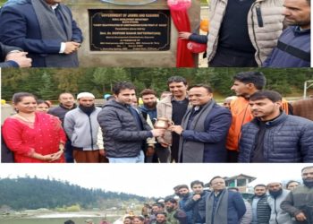 DC Kupwara inaugurates Amritsarovar River front at Kupwara