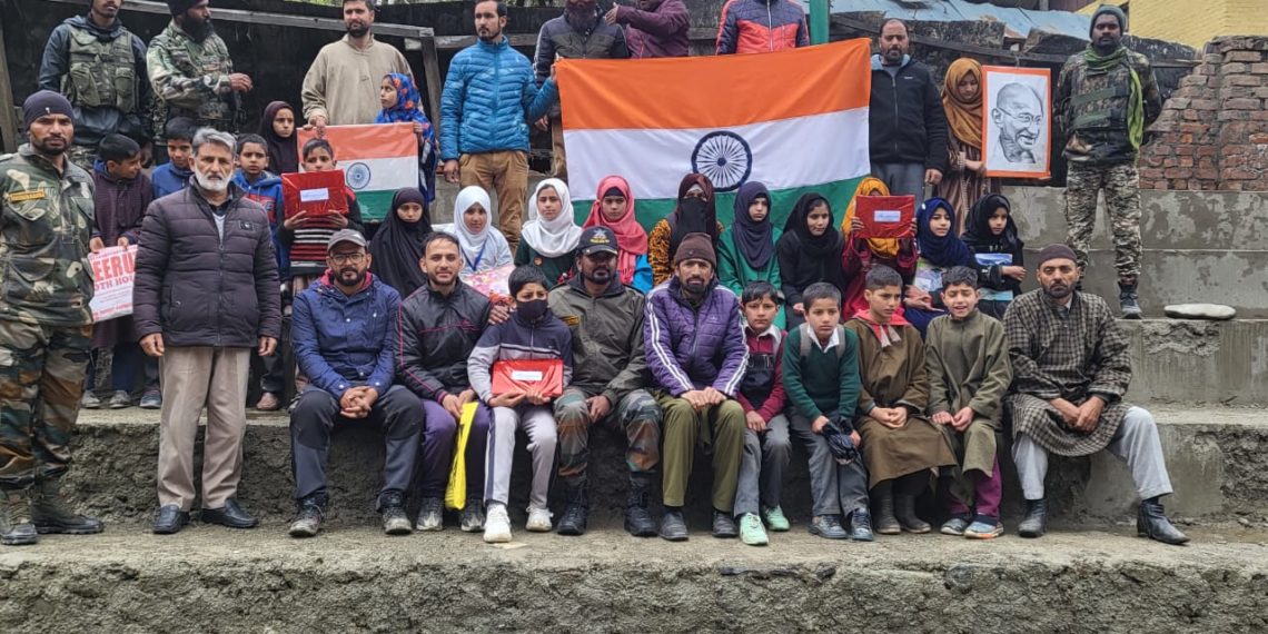 Indian Army organises Art competition for children in Kupwara