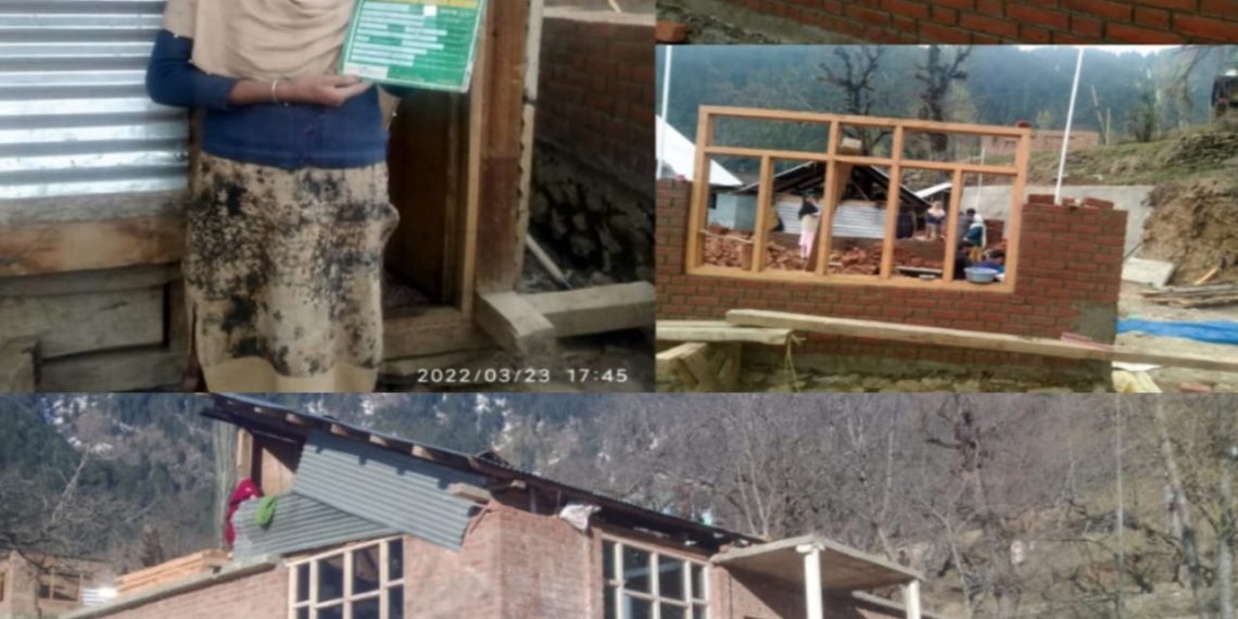 PMAY (G) fulfilling the dream of pucca houses for poor, vulnerable families in Kupwara district,