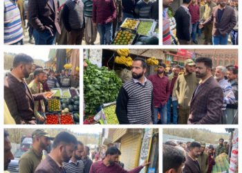 Market checking held at Zachaldara